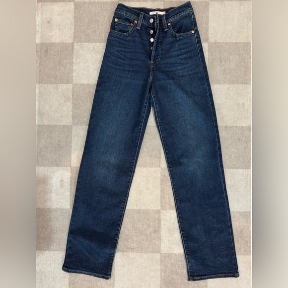 Levi's Ribcage Full Length Jeans - Picture 5 of 5